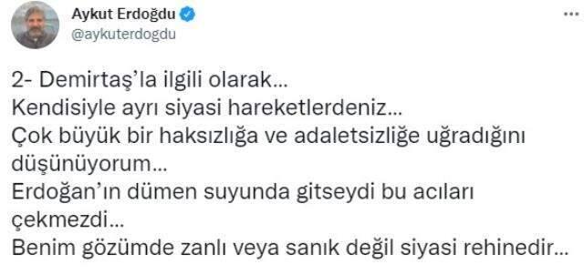 'Keşke Demirtaş Cumhurbaşkanı seçilse' diyen CHP'li Erdoğdu, geri adım attı: Gönlümdeki aday Kılıçdaroğlu