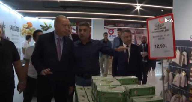 2019 yılında alışverişe çıkan Cumhurbaşkanı Erdoğan'ın alışveriş sepeti ne kadar zamlandı?