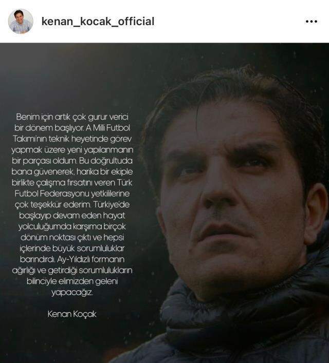 A Milli Futbol Takımı'na getirilen Alman Stefan Kuntz'un ilk yardımcısı Kenan Koçak oldu