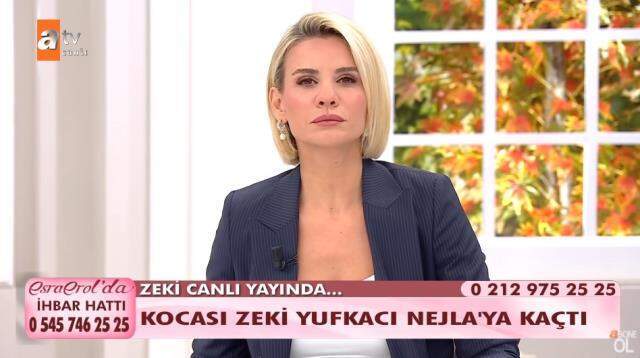 24 yıllık eşi, yufkacı Nejla'ya kaçtı! İki kadın canlı yayında karşı karşıya geldi 24 yıllık eşi, yufkacı Nejla'ya kaçtı! İki kadın canlı yayında karşı karşıya geldi