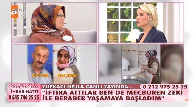 24 yıllık eşi, yufkacı Nejla'ya kaçtı! İki kadın canlı yayında karşı karşıya geldi 24 yıllık eşi, yufkacı Nejla'ya kaçtı! İki kadın canlı yayında karşı karşıya geldi