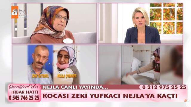 24 yıllık eşi, yufkacı Nejla'ya kaçtı! İki kadın canlı yayında karşı karşıya geldi 24 yıllık eşi, yufkacı Nejla'ya kaçtı! İki kadın canlı yayında karşı karşıya geldi