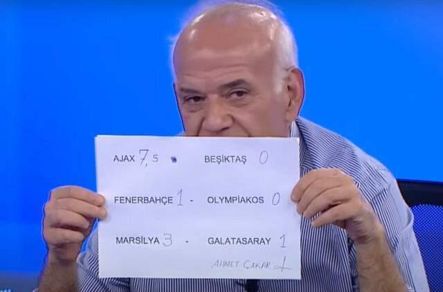 Ahmet Çakar, Ajax-Beşiktaş maçı skor tahminiyle tepki çekti! Sinan Engin'i yine kızdırdı