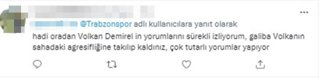 Volkan Demirel, ilk kez Trabzonsporlular'dan destek gördü! Yorumları mest etti