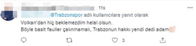Volkan Demirel, ilk kez Trabzonsporlular'dan destek gördü! Yorumları mest etti