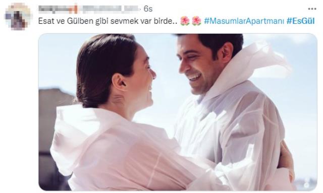 Gülben ve Esat'ın evlilik kararı Masumlar Apartmanı'na damga vurdu! Sosyal medyada yorum yağıyor