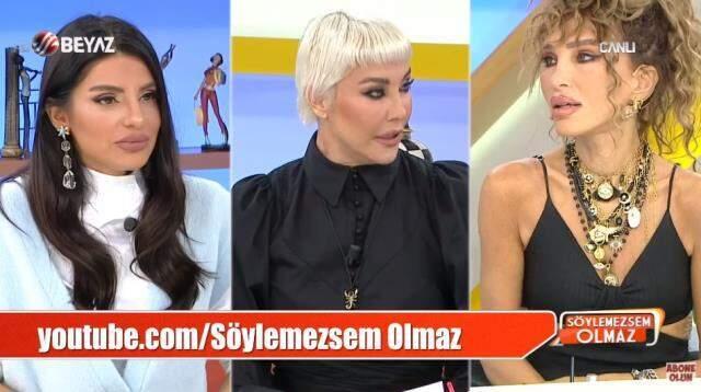 Beyaz TV'deki camları kırdığı söylenen Deniz Akkaya, canlı yayına çekiçle çıktı