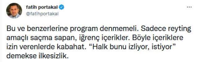 Fatih Portakal'dan cinsel içerikli video ile gündeme gelen eski kanalına tepki: İğrenç içerikler Fatih Portakal'dan cinsel içerikli video ile gündeme gelen eski kanalına tepki: İğrenç içerikler