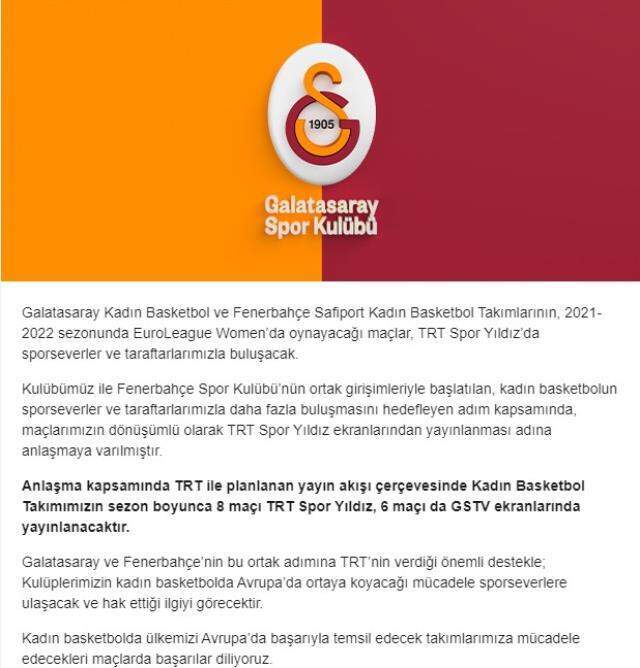Başkanlar ilk adımı attı! Bu sezon Fenerbahçe ve Galatasaray'ın maçları ortak kanalda Başkanlar ilk adımı attı! Bu sezon Fenerbahçe ve Galatasaray'ın maçları ortak kanalda