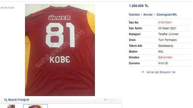 Ev fiyatına satılıyorlar! Kobe Bryant imzalı Galatasaray forması 1 milyon 200 bin liralık değeriyle şaşkınlık yarattı