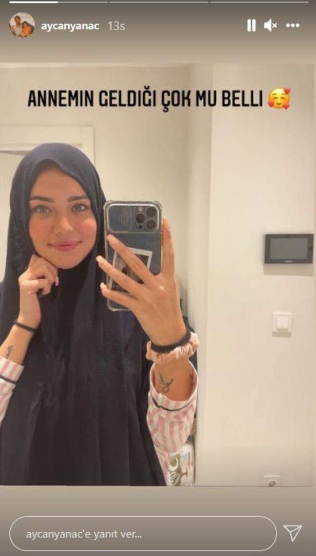 Başörtülü pozunu paylaşan Aycan Yanaç, kendisini eleştiren takipçisini ifşa etti Başörtülü pozunu paylaşan Aycan Yanaç, kendisini eleştiren takipçisini ifşa etti