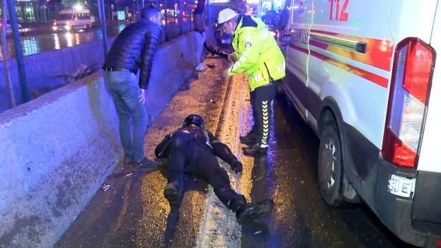 Kadıköy'de zincirleme trafik kazası: 4 yaralı