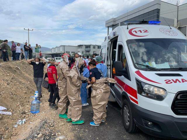 Bursa'da kimya fabrikasında meydana gelen patlamada 1 işçi öldü, 3 işçi yaralandı