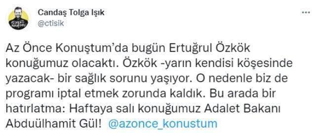 İsmail Saymaz'la çektiği halayla çok konuşulan Ertuğrul Özkök, koronavirüse yakalandı