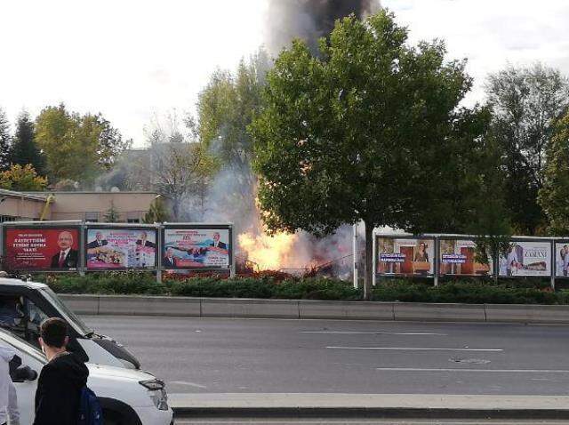 Son Dakika! Ankara'da MTA Genel Müdürlüğü bahçesinde ısı santralinde yapılan bakım sırasında patlama oldu Son Dakika! Ankara'da MTA Genel Müdürlüğü bahçesinde ısı santralinde yapılan bakım sırasında patlama oldu