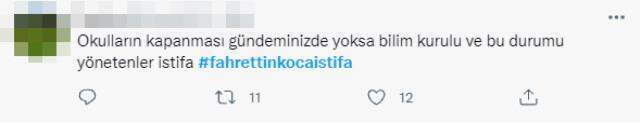 Bakan Koca'nın 'Okullar kapanmayacak' çıkışı tepkilere neden oldu! Sosyal medyada istifası istendi Bakan Koca'nın 'Okullar kapanmayacak' çıkışı tepkilere neden oldu! Sosyal medyada istifası istendi