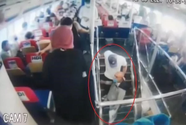 Kadın yolcunun pantolonunun içine elini sokmaya çalıştı! Deniz otobüsündeki tacizciye 4 yıl 2 ay hapis cezası