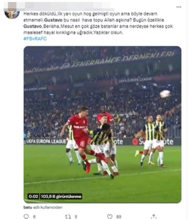 Gustavo, yaptığı hatalarla sosyal medyada çok ağır eleştiriler aldı Gustavo, yaptığı hatalarla sosyal medyada çok ağır eleştiriler aldı
