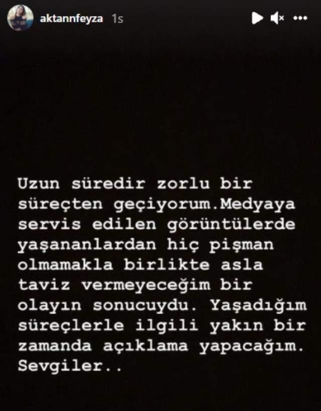 Özcan Deniz'i tokalayıp kıyafetlerini parçalayan Feyza Aktan: Hiç pişman değilim