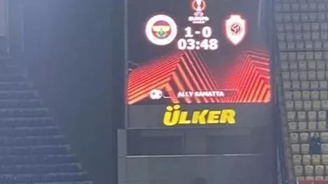 Görenler gözlerine inanamadı! Rakibin attığı gol Fenerbahçe'ye yazıldı