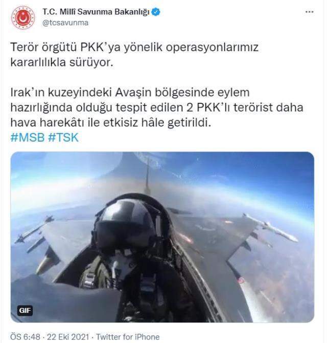 TSK içeride ve dışarıda hainlere göz açtırmıyor! Eylem hazırlığındaki 2 terörist öldürüldü TSK içeride ve dışarıda hainlere göz açtırmıyor! Eylem hazırlığındaki 2 terörist öldürüldü