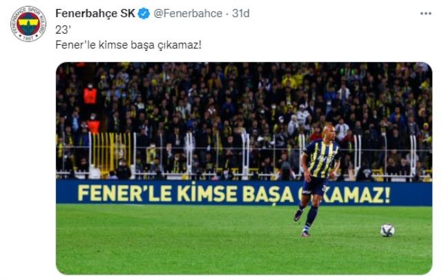 Fenerbahçe, Alanya maçında reklam panolarından mesaj verdi: Fener'le kimse başa çıkamaz