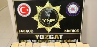 Yozgat'ta 20 kilo 950 gram eroin ele geçirildi, 1 kişi tutuklandı