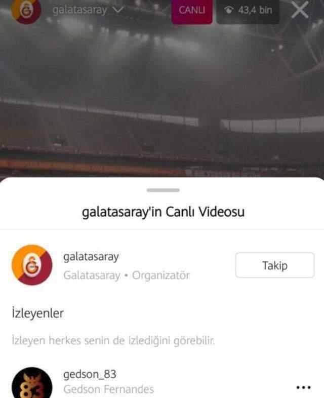 Galatasaray antrenmanında Gedson sürprizi! Derbi öncesi taraftarı heyecan sardı