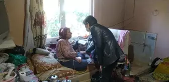 Bu ilçede yaşlı ve bakıma muhtaç vatandaşlar yalnız bırakılmıyor