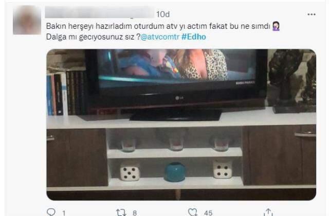 EDHO'nun yerine farklı filmin yayınlanması izleyicileri çileden çıkardı