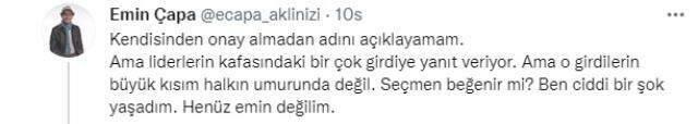 Muhalefete yakınlığıyla bilinen isimden bomba iddia: Kılıçdaroğlu cumhurbaşkanı adayını buldu, öğrenince şok geçirdim