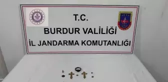 Burdur'da tarihi eser kaçakçılığı