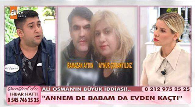 Genç adamın anlattıkları Esra Erol'un programında damga vurdu: Annem Ramazan'la kaçtı, babam da Ramazan'ın karısını aldı Genç adamın anlattıkları Esra Erol'un programında damga vurdu: Annem Ramazan'la kaçtı, babam da Ramazan'ın karısını aldı