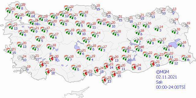 Meteoroloji 'Şimdiden hazırlanın' diyerek uyardı! Şiddetli sağanak pazartesi sabah başlıyor, 3 gün sürecek Meteoroloji 'Şimdiden hazırlanın' diyerek uyardı! Şiddetli sağanak pazartesi sabah başlıyor, 3 gün sürecek