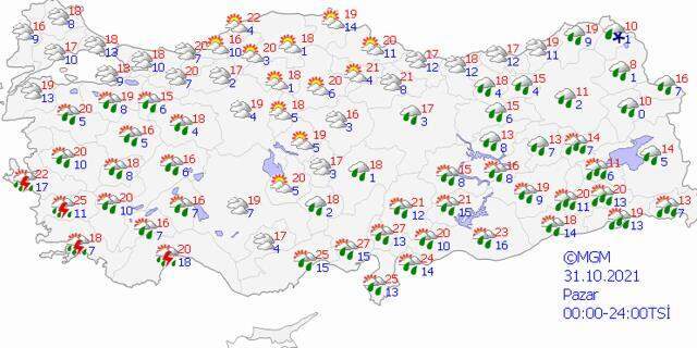 Meteoroloji 'Şimdiden hazırlanın' diyerek uyardı! Şiddetli sağanak pazartesi sabah başlıyor, 3 gün sürecek Meteoroloji 'Şimdiden hazırlanın' diyerek uyardı! Şiddetli sağanak pazartesi sabah başlıyor, 3 gün sürecek