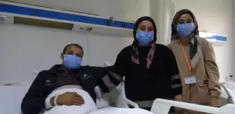17 yıllık kocasını böbreğiyle hayata bağladı