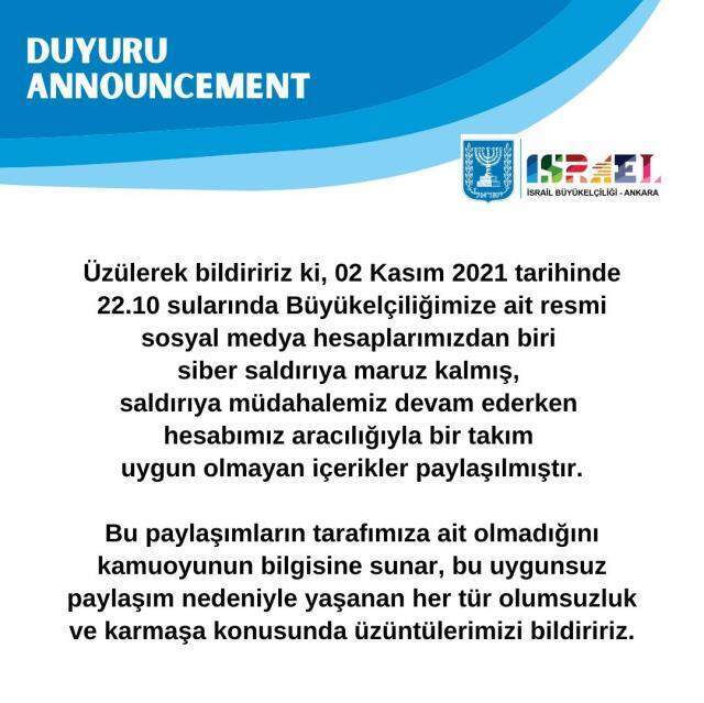İsrail Büyükelçiliği'nden küstah Türkiye paylaşımı! F-35 görüşmeleriyle dalga geçtiler İsrail Büyükelçiliği'nden küstah Türkiye paylaşımı! F-35 görüşmeleriyle dalga geçtiler