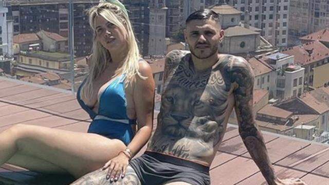 Kısa süre önce çekilen bu aşk pozu mazi oldu! Icardi ve Wanda ilişkisi tamamen bitti