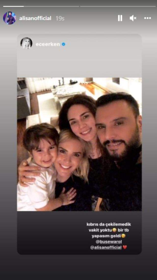 Aylardır küs olan Alişan ve Ece Erken barıştı Aylardır küs olan Alişan ve Ece Erken barıştı