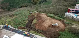 Güce'de gençlik merkezi ve ilçe stadı inşaatı başladı