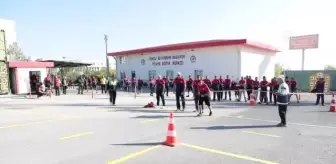 İtfaiye personeline eğitim verildi