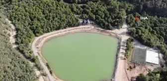 Saklı cennet 'Yeşilgöl' gelin ve damatların doğal stüdyosu oldu