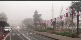 Tekirdağ'da yoğun sis etkisini sürdürüyor