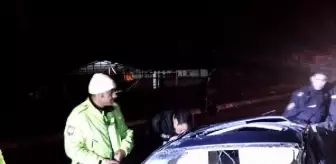 Son dakika! Takla atan otomobilin sürücüsü öldü