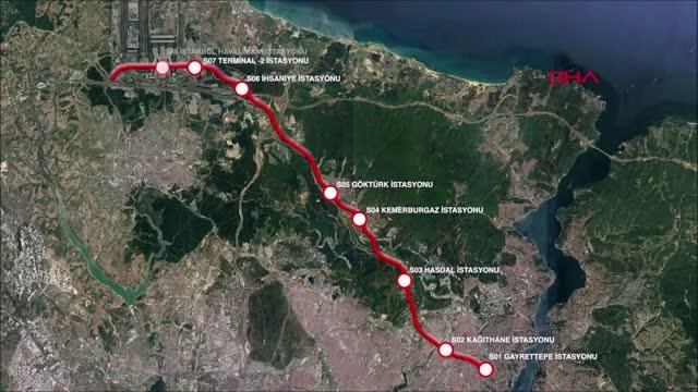 İstanbul'da yeni bir metro hattı daha hizmete giriyor! Test sürüşleri yarın gerçekleştirilecek