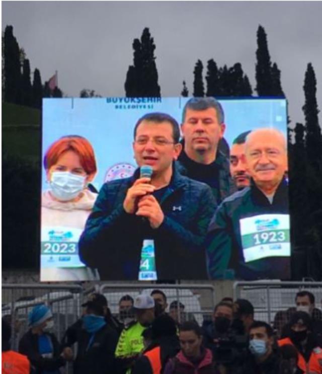 İstanbul Maratonu'na Kılıçdaroğlu, Akşener ve Kaftancıoğlu'nun göğüs numaraları damga vurdu