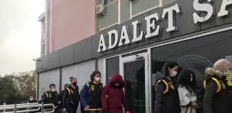 Bandırma'da fuhuş operasyonunda 9 şüpheli gözaltına alındı