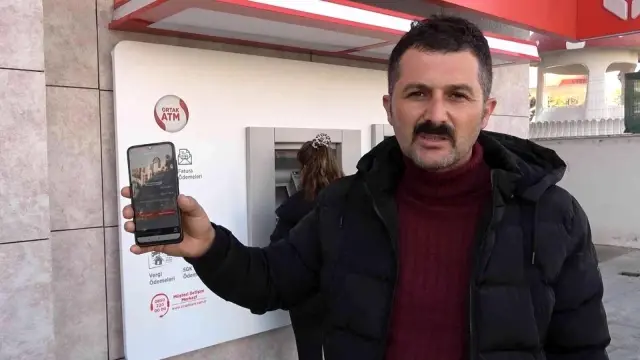 ATM'ye para çekmeye giden adamın gördüğü manzara karşısında dili tutuldu: Benim için 10 saniyeliğine dünya durdu