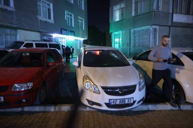 Konya'daki şiddetli depremden ilk görüntüler! Vatandaşlarda büyük panik var