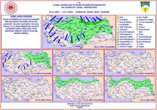 Dışarı çıkacaklar dikkat! Meteoroloji'den bugün için 4 ile turuncu, 18 ile sarı kodlu uyarı Dışarı çıkacaklar dikkat! Meteoroloji'den bugün için 4 ile turuncu, 18 ile sarı kodlu uyarı